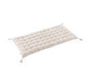 Matelas De Sol Avec Pompons 60x120cm Coton Coloris Grège - Sophie