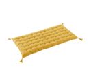 Matelas De Sol Avec Pompons 60x120cm Coton Coloris Safran - Sophie