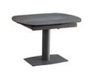 Table De Repas Allongeable Céramique Gris Anthracite - Pikam