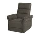 Fauteuil Relax Electrique Releveur Tissu Gris Foncé - Robinson