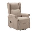 Fauteuil Relax Releveur Electrique Tissu Beige - Andora