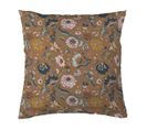 Taie D'oreiller 60x60cm Gaze De Coton Motifs Fleurs - Oxalis