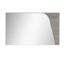 Miroir Rectangulaire Avec Cadre Aspect Bois - Abby