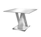 Table Repas Rectangulaire L160cm Coloris Blanc - Bergen