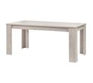 Table Rectangulaire 180cm Effet Bois Grisé - Galdric