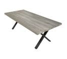 Table Rectangulaire 200cm Aspect Bois - Massyle