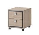 Caisson à Roulette Aspect Bois H50cm Pour Bureau - Lydia