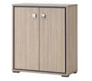 Meuble De Rangement Aspect Bois Hauteur 112cm - Lydia