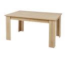 Table Repas Allongeable Aspect Bois Et Pierre - Fanny