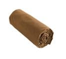 Drap Housse 90x190cm Coton Coloris Camel - Samia