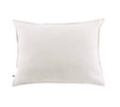 Taie D'oreiller 50x70cm Flanelle De Coton Coloris Neige - Hedda