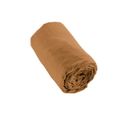 Drap Housse 90x190cm Flanelle De Coton Coloris Camel - Hedda