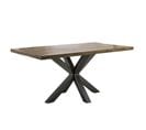 Table Pied Central Bois De Manguier 165 Cm Lucknow