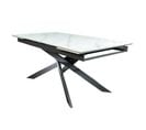 Table En Céramique Blanche Extensible 180-260 Cm Galway