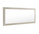 Miroir Gris Sable  Brillant (hxlxp): 139 X 55 X 2