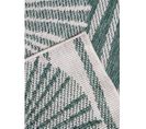 Tapis Exterieur 120x170 Ex1 Para Reversible Vert, Crème