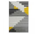 Tapis Salon 50x80 Notar Jaune, Blanc, Gris, Noir