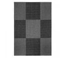 Tapis Extérieur 67x140 Tissé Kilim Anthracite Et Gris Externa