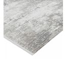 Tapis Salon 200x290 Tissé En Acrylique Gris Rectangle Motif Oriental Faly1