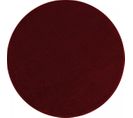 Tapis Salon 160x160 Rond Soula Rouge