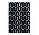 Tapis Salon 140x200 Lisuve Noir, Gris