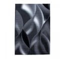 Tapis Salon 80x300 Supur Gris, Noir