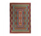 Tapis Chambre 120x180 Tissé En Acrylique Multicolore Rectangle Motif Géométrique