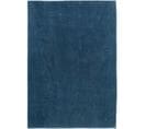 Tapis Salon 160x230 Tissé Bleu Rectangle Motif Uni Cartino