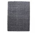 Tapis Poils Longs Shaggy 60x110 Rectangle Tissé Gris Motif Uni Uni L