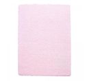 Tapis Poils Longs Shaggy 60x110 Rectangle Tissé Rose Motif Uni Uni L