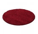 80x80 Rond Tapis Shaggy Rond Uni L