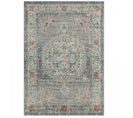 Tapis Extérieur 80x150 Tissé Kilim Gris Et Bleu Salout B