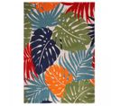 Tapis Exterieur 200x290 Chimeki Bleu, Rouge, Orange, Vert