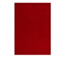 Tapis Salle à Manger 200x290 Tissé Rouge Rectangle Motif Uni Nossa