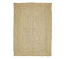 Tapis Jute 120x170 Tissé Crème Juti