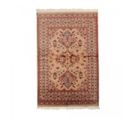 Authentique Tapis D'orient 123x190 Fait Main En Laine Multicolore Shadapour