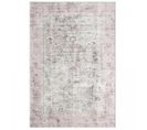 Tapis Orient 80x250 Rectangle Crème Tissé En Coton Motif Classique Ablai