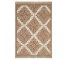 Tapis Exterieur 120x170 Zephyr 2 Maron, Rouge, Beige