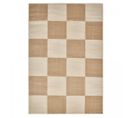 Tapis Chambre 120x160 Tissé Crème Rectangle Motif Géométrique Lunkin 5