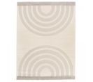 Tapis Chambre 80x150 Tissé Crème Rectangle Motif Géométrique Riviera 4