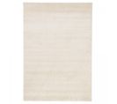 Tapis Salle à Manger 160x230 Tissé Crème Rectangle Motif Uni Alegria