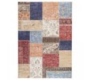 Tapis Salon 120x170 Tissé Beige Et Bleu Rectangle Motif Géométrique Vivace 9