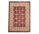 Tapis Orient 120x180 Rectangle Rouge Et Beige Tissé Motifs Orientaux Chobay Ae