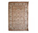 Tapis Orient 120x180 Rectangle Beige Et Ivoire Tissé Motif Traditionnel Chobay A