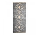 Tapis De Couloir 50x120 Rabat 2 Gris, Beige