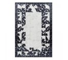 Tapis Salon 120x170 Noatak Noir, Écru