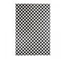 Tapis Exterieur 120x170 Ex1 Dalma Reversible Noir, Blanc