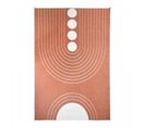 Tapis Exterieur 120x170 Ex1 Arco Reversible Orange, Écru