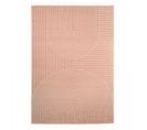 Tapis Chambre 80x150 Tissé Rose Rectangle Motif Géométrique Arcril