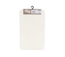 Tapis De Salle De Bain Blanc En Microfibre 45 X 75 Cm